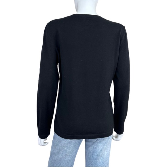 ESCADA Black 100% Virgin Wool Sweater - Picture 5 of 7